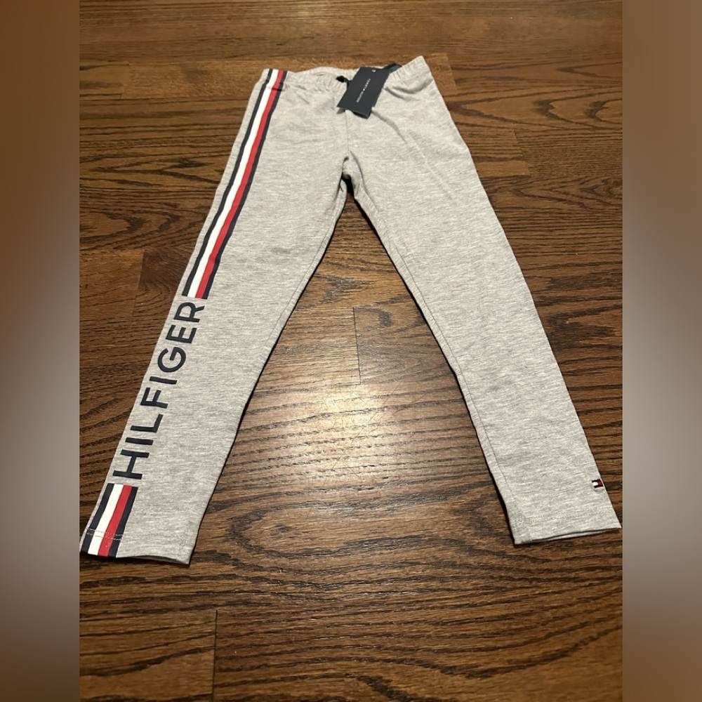 Tommy Hilfiger Heather Grey Girl Leggings Size 4-6X